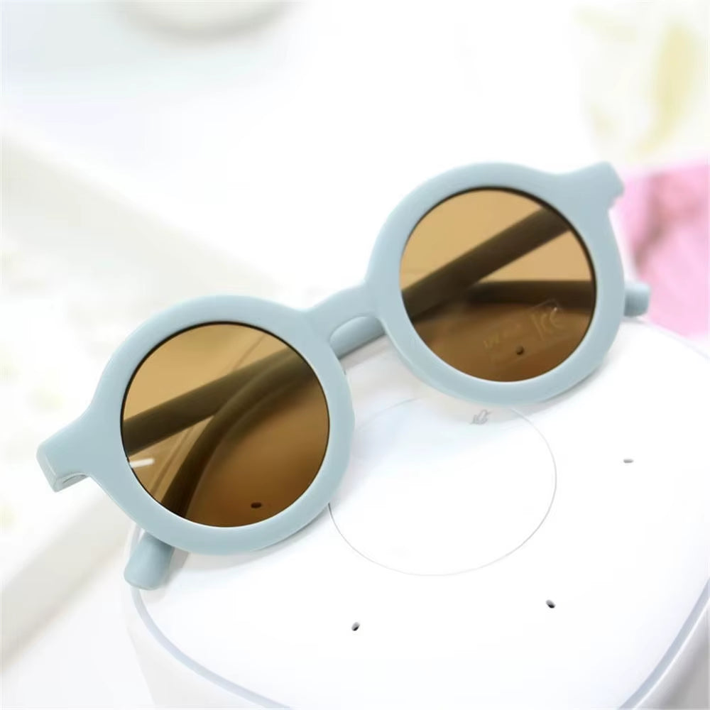 Children Sunglasses Cute Radiation Protection Sunglasses UV400 Silicone Sport Sun Glasses for Baby Girls Boys Glasses